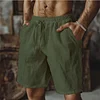  Men's Casual Drawstring Shorts with Side Pockets - Perfect for Summer Outings by Inlyline