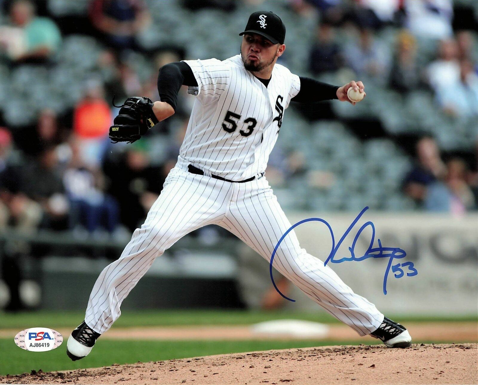 HECTOR SANTIAGO signed 8x10 Photo Poster painting PSA/DNA Chicago White Sox Autographed