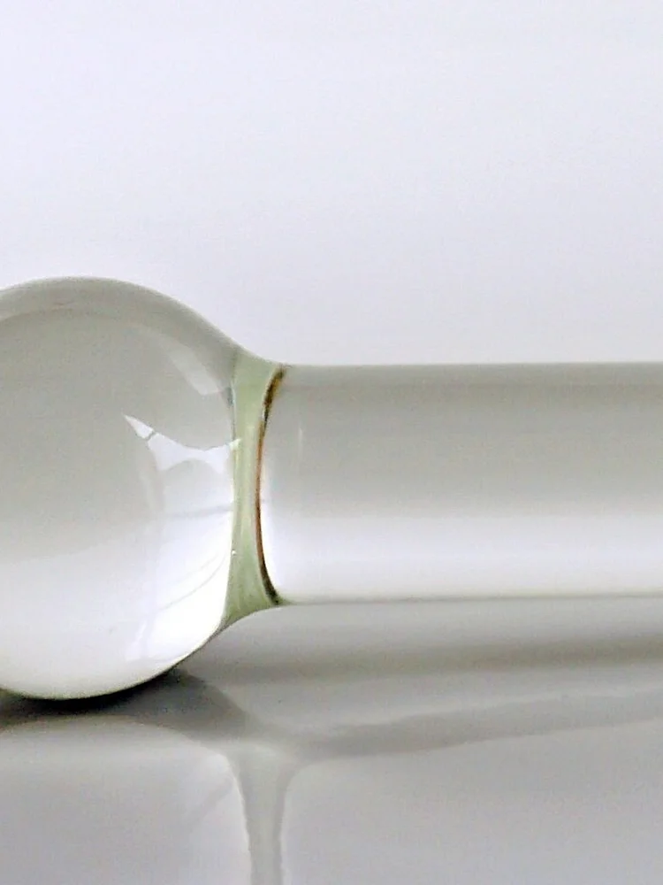 pornhint Pornhint Small Glass Smooth Massage Wand bullet vibrators