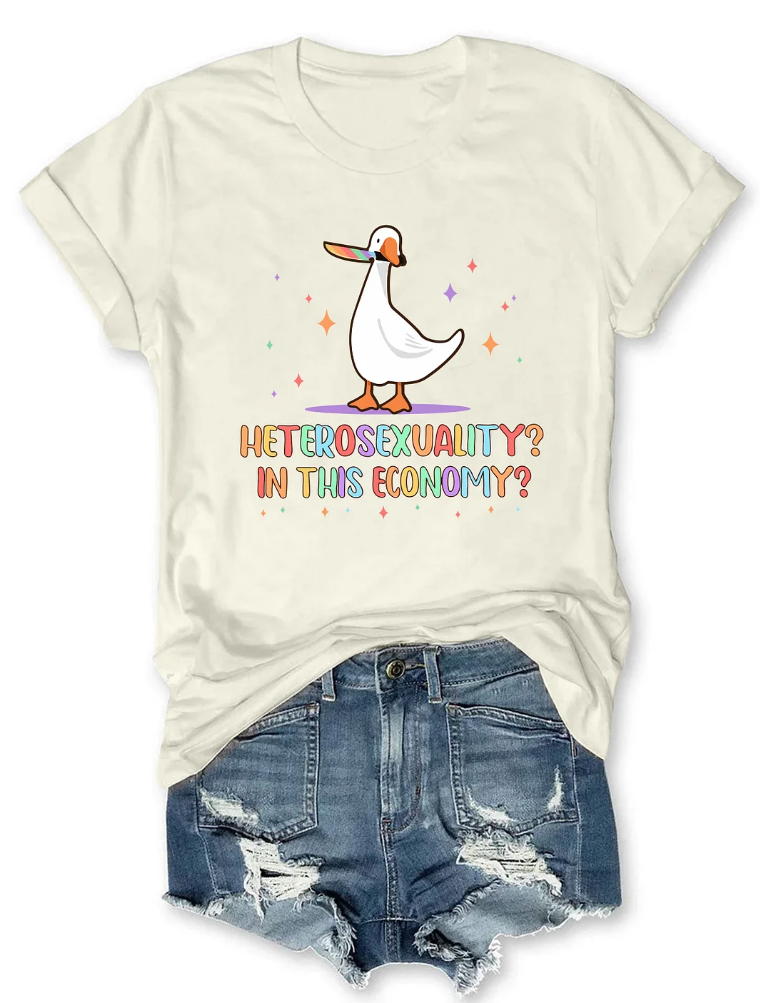 Heterosexuality In This Economy T-shirt
