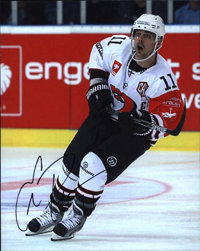 Eric Perrin signed NHL hockey 8x10 Photo Poster painting W/Cert Autographed A0003