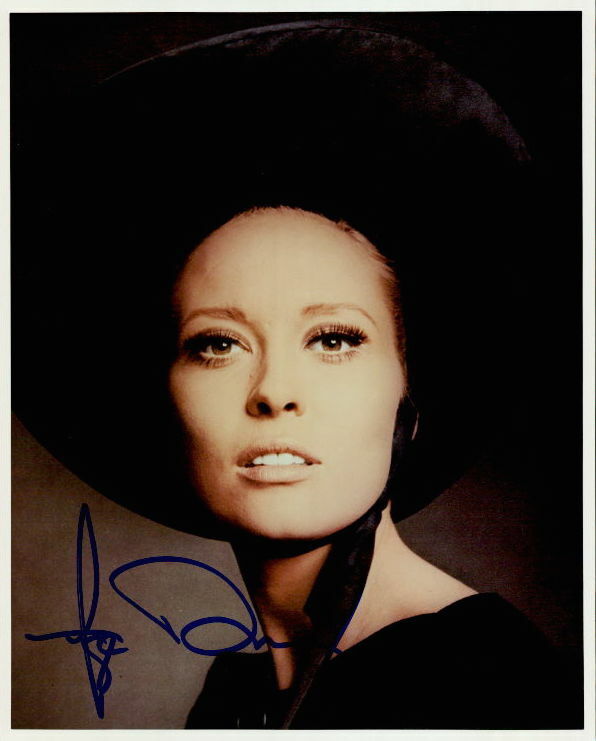 Faye Dunaway signed 8x10 Photo Poster painting