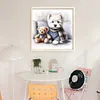 Dog And Bear-11CT/14CT Stamped Cross Stitch 40*40cm/15.75*15.75in tapestrymarket