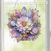 2D Flat DIY Hanging Diamond Art Kits DIY Home Decor Hanging Charm (Wreath)