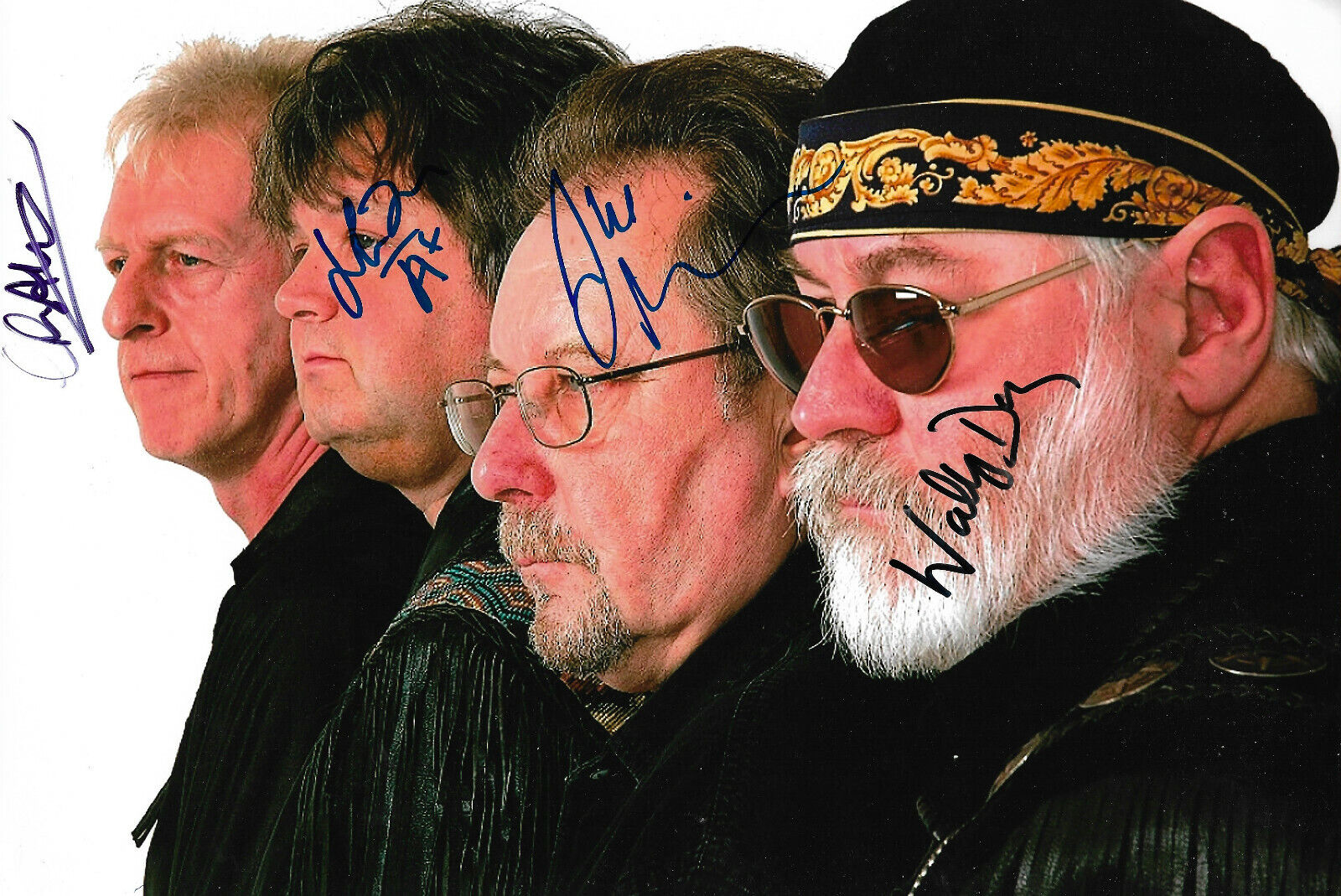 Creedance Clearwater Revived full signed 8x12 inch Photo Poster painting autographs