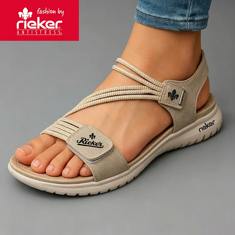Rieker&reg; Eleganckie sandały damskie wygodne z miękką podeszwą 2026