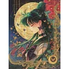 Sailor Moon Setsu-11CT Stamped Cross Stitch 45*60cm/17.72*23.62in(Big Size)