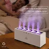 RGB Dynamic Pickup Humidifier Silent Dynamic Essential Oil Diffuser 900mL Household Multi-Nozzle Large Fog Volume Humidifier Desktop Decoration