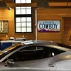 Cowboy - Enseigne M&eacute;tallique de permis de voiture(30*15cm)