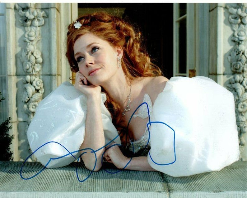 Amy adams signed autographed enchanted giselle 8x10 Photo Poster painting