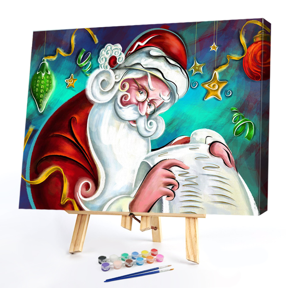 

50*40CM - Paint By Numbers - Santa Claus, 501 Original
