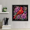 Diamond Painting-DIY Crystal Rhinestone Cardinal