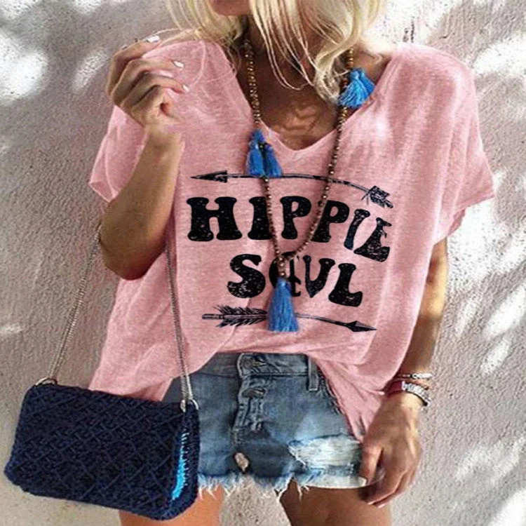 HIPPLE SOUL Printed T-shirt