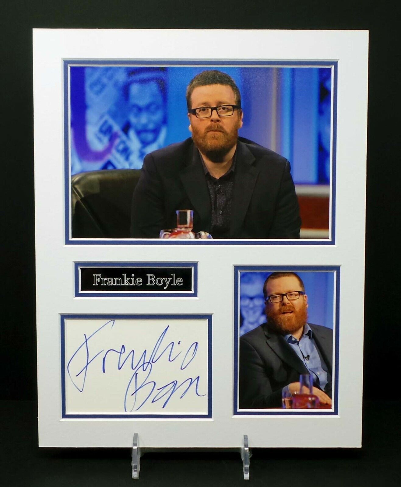 Frankie BOYLE Scottish Comedian Signed & Mounted Photo Poster painting Display 2 AFTAL RD COA