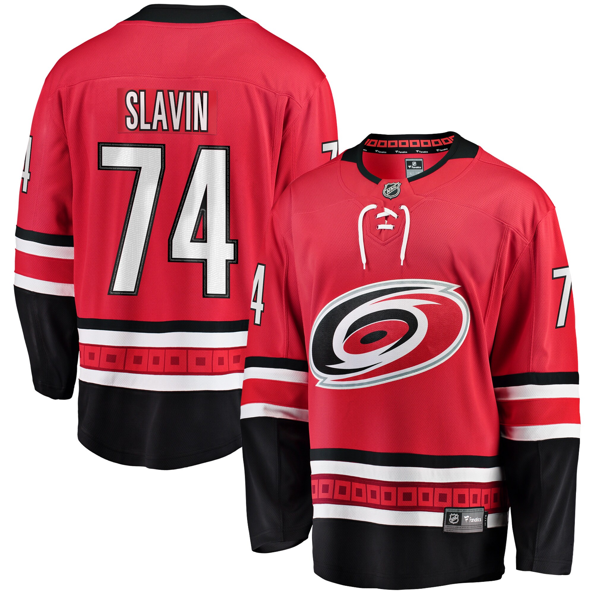 Jaccob Slavin Carolina Hurricanes Fanatics Alternate Breakaway   Jersey – Red mysite