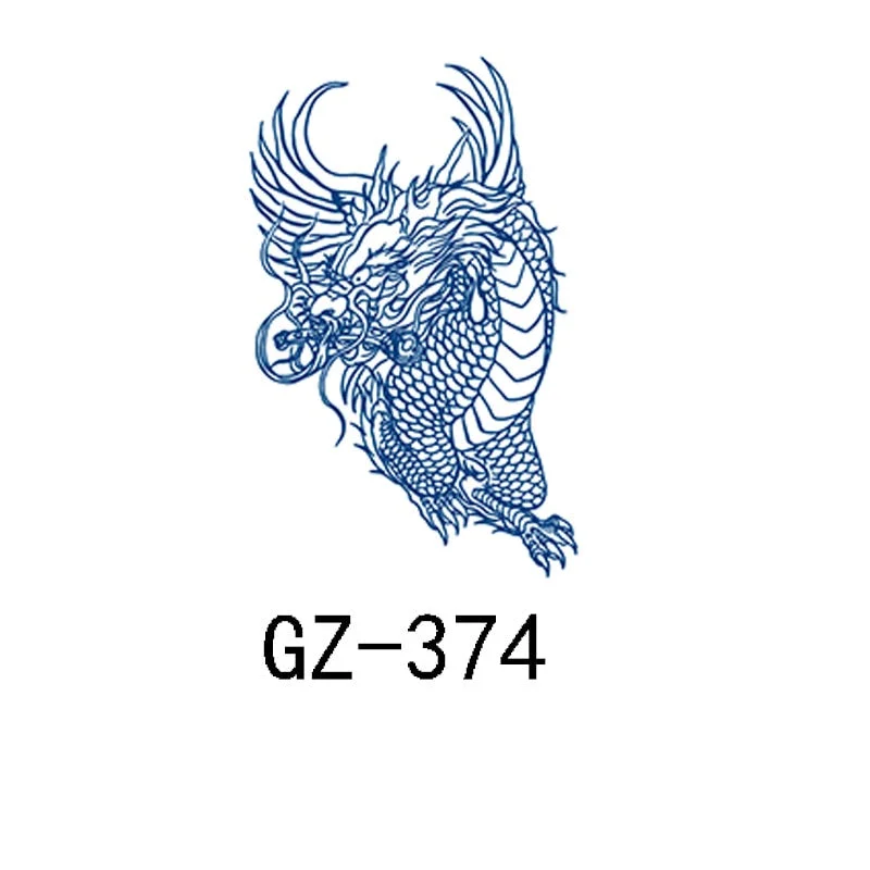 Net Red Herbal Juice Tattoo Sticker Semi-permanent Waterproof Sweat-proof Tattoo Masking Scar Temporary Tattoo