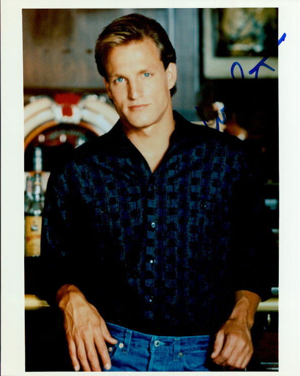 Woody Harrelson (Cheers) signed 8x10 Photo Poster painting