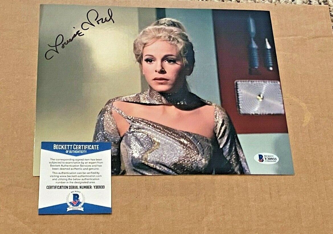 LOUISE SOREL SIGNED RAYNA STAR TREK 8X10 Photo Poster painting BECKETT CERTIFIED #2