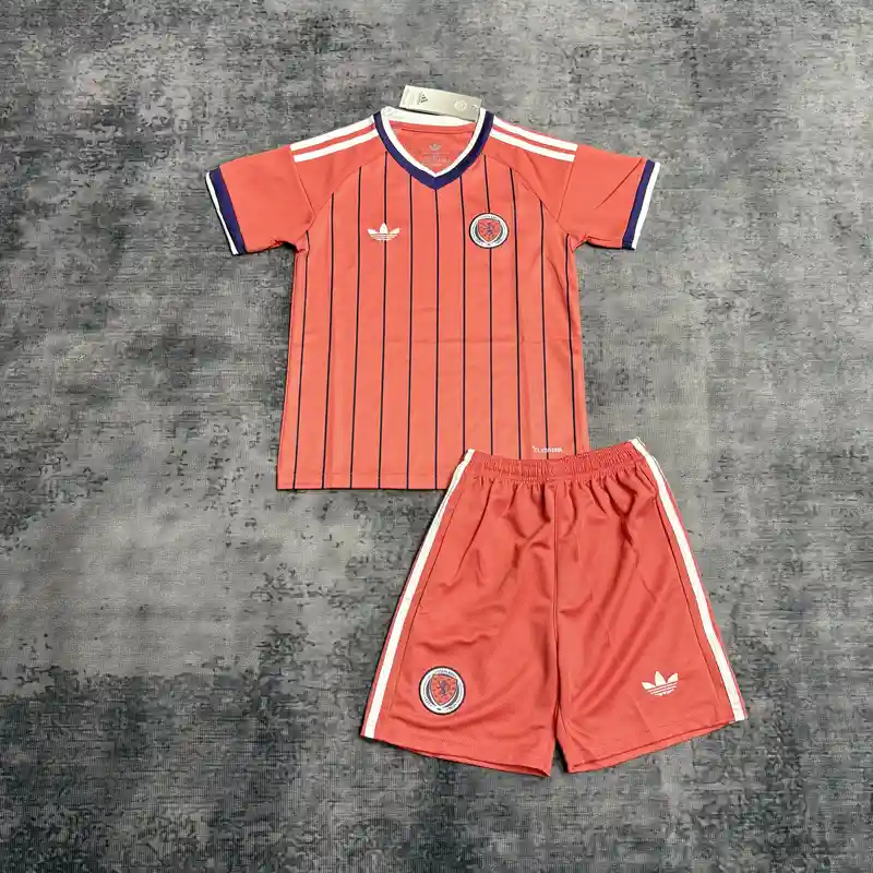 2026 Kids Scotland Soccer Jersey Away 1:1 Thai Quality