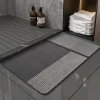 Diatom Mud Drying Water Uptake Mat Modern Home Bathroom
