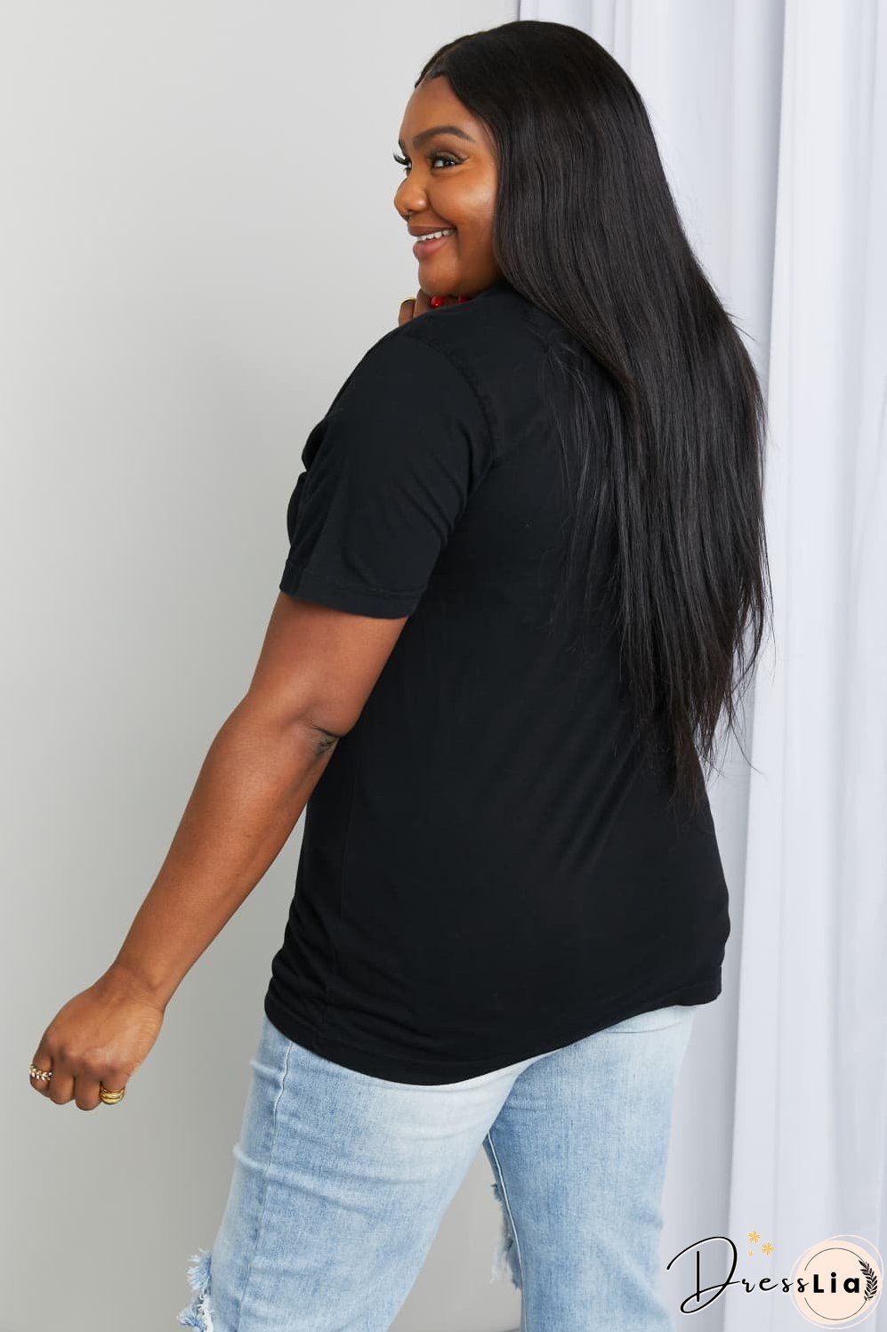 Simply Love Full Size MEANS EVERYONE Graphic Cotton Tee