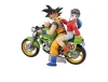Second Edition Dragon Ball Z Desktop Real McCoy Son Goku & Chi-Chi - Dragon Ball Official Statue - MegaHouse