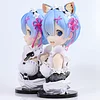 RE:ZERO 貓耳女僕雷姆蕾姆拉姆 半身像手辦胸像擺件