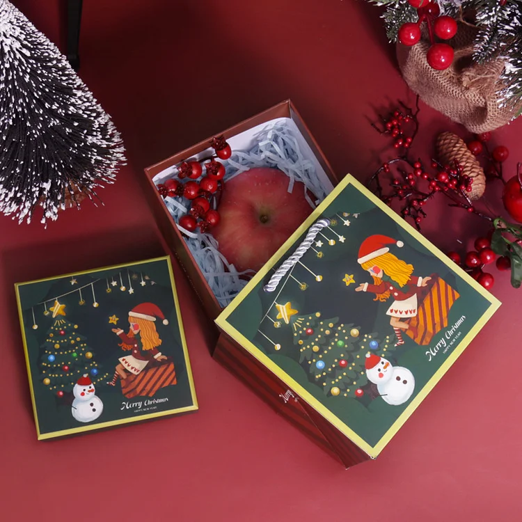 Kettenmachen Weihnachten Geschenkbox für Emaille Tasse