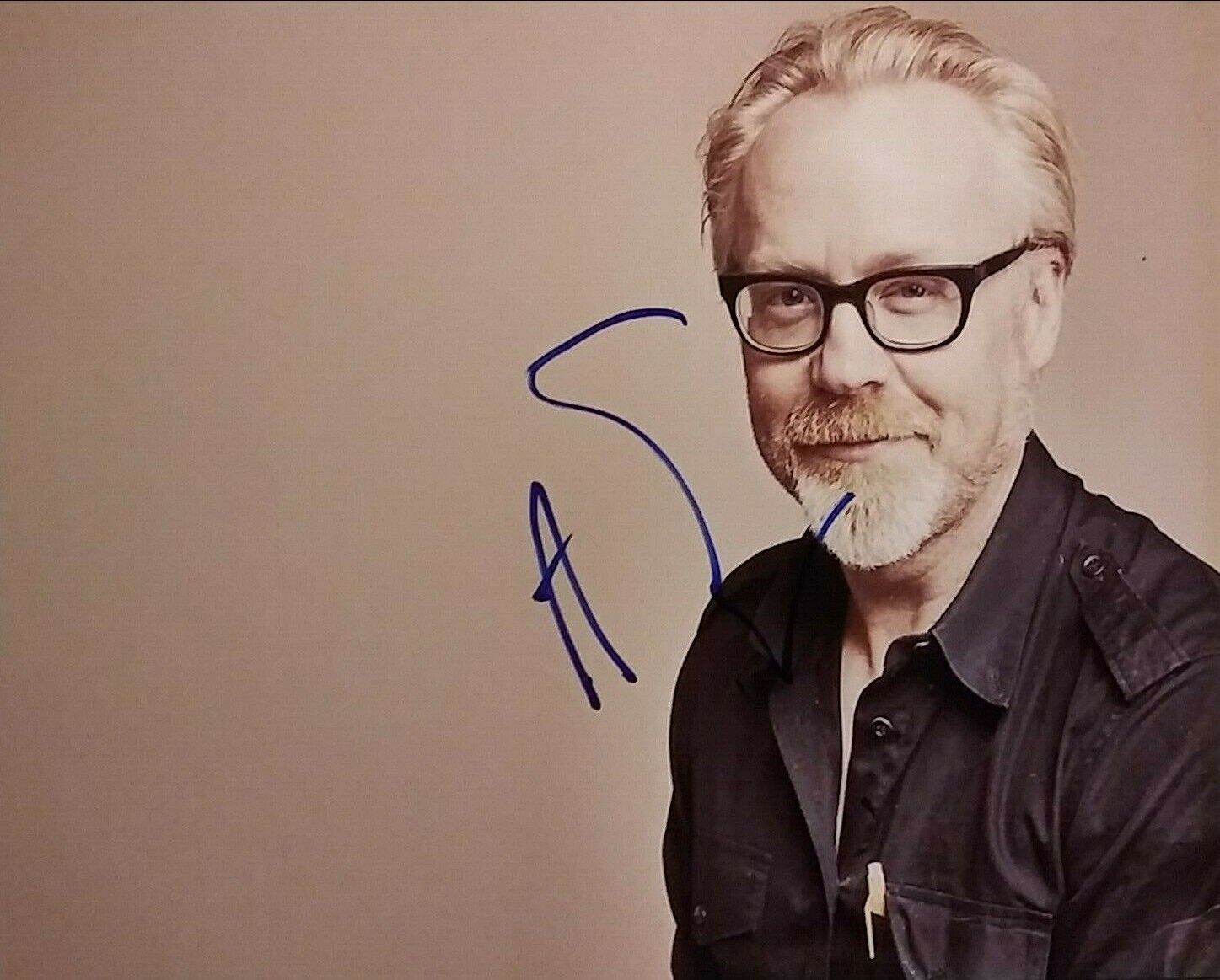 Adam Savage signed 8x10