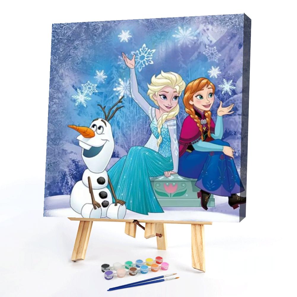 

40*40CM - Paint By Numbers - Frozen, 501 Original
