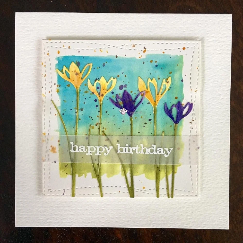 Piggy Craft metal cutting dies cut die mold New 4Pcs Flowers Scrapbook paper craft knife mould blade punch stencils dies