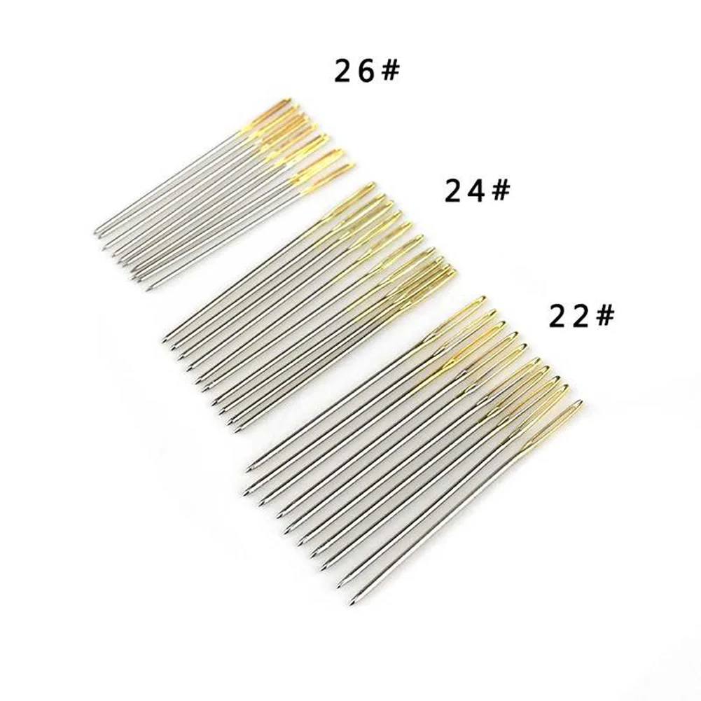 30pcs Cross Stitch Sewing Needle Threading Device DIY Tool Needle Threader