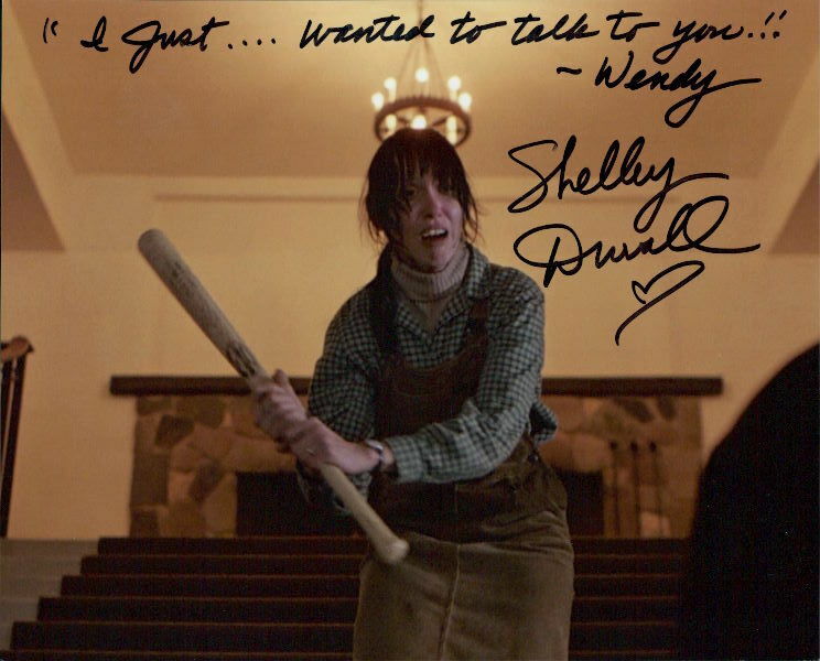 Shelley Duvall (The Shining) signed 8x10 Photo Poster painting with quote!