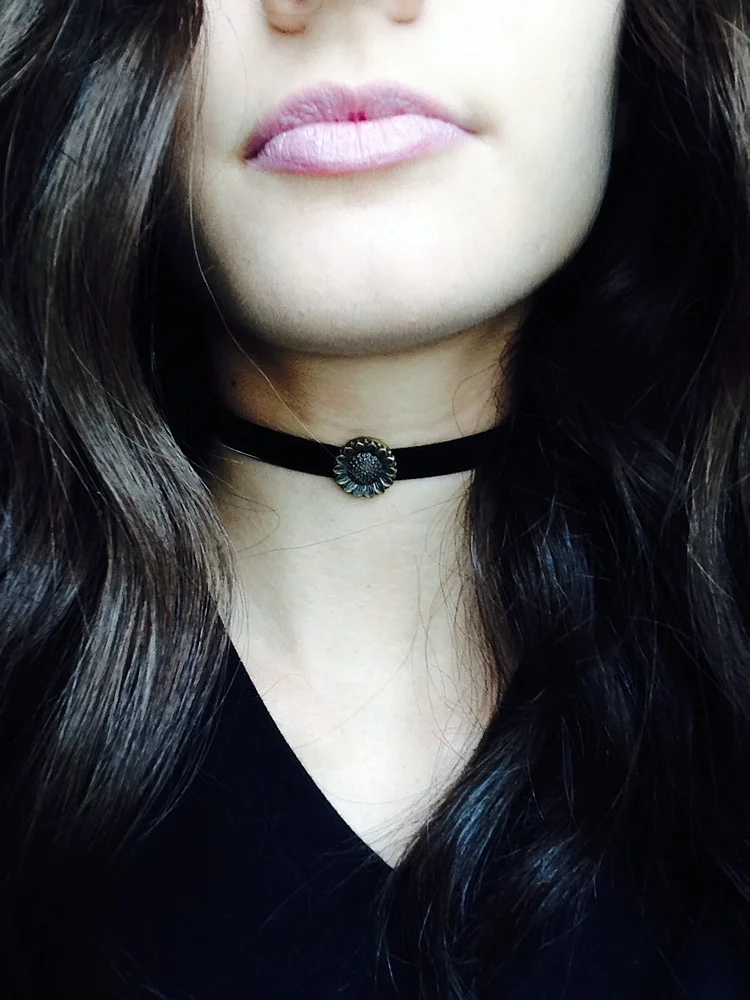 Sunflower Choker