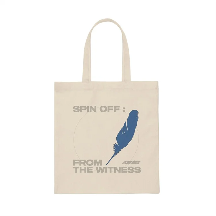 ATEEZ Spin Off: From The Witness Logo Tote Handbag