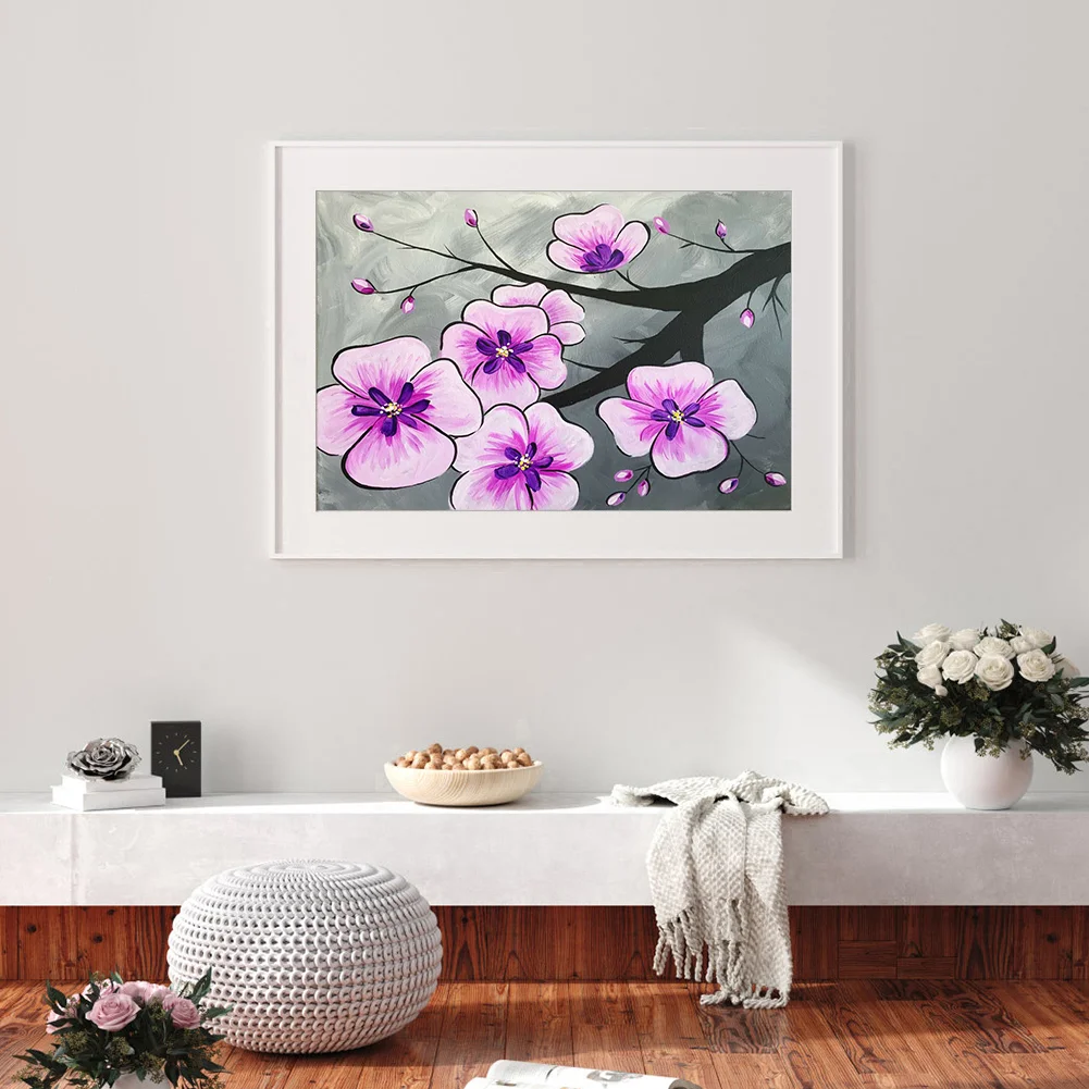 Random Pattern 5D DIY Full Round Diamond Painting Mosaic Beadwork