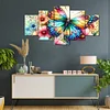 (100*50cm)Butterfly Flower - Full Round Drill Diamond Painting