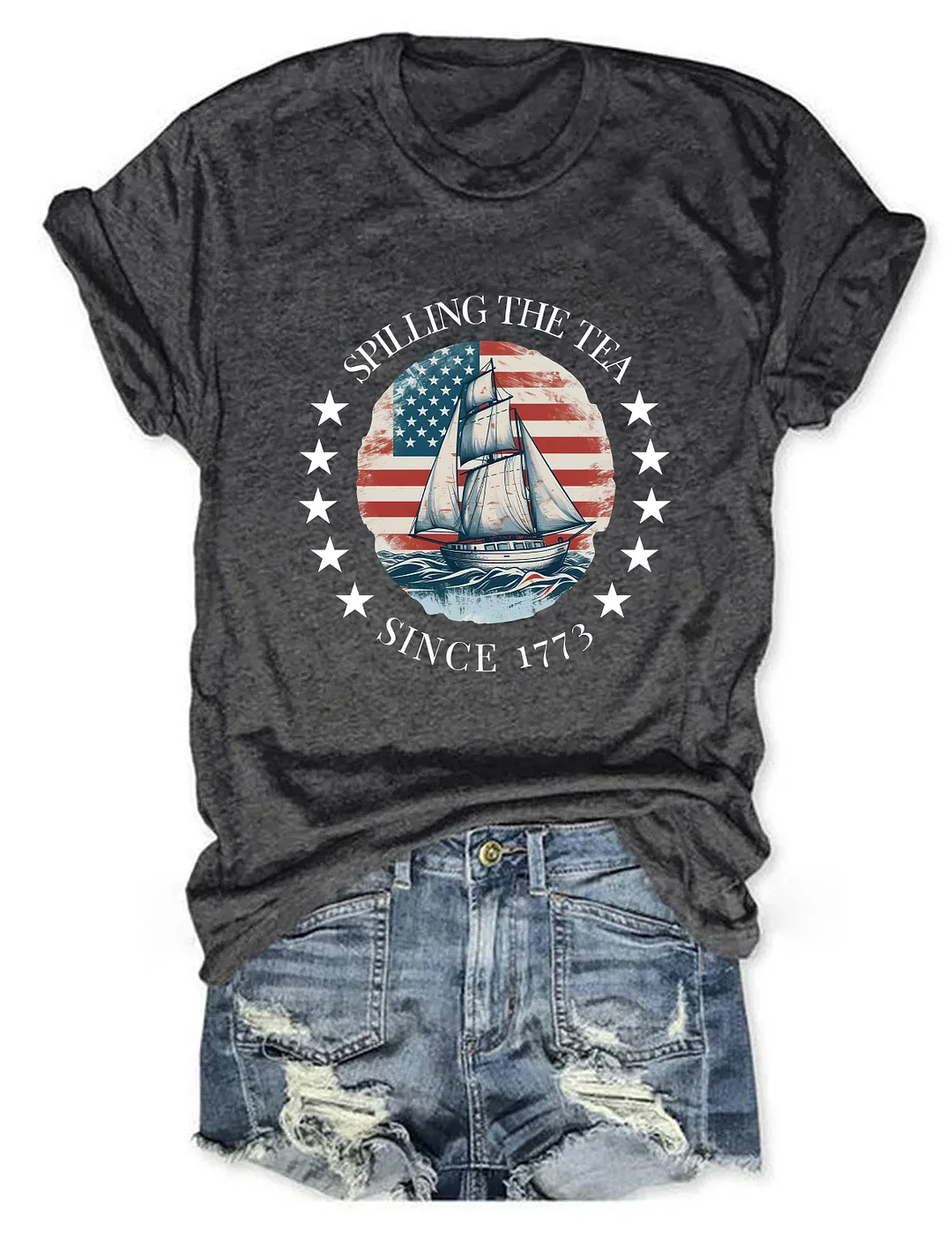 Spilling The Tea Since 1773 T-shirt