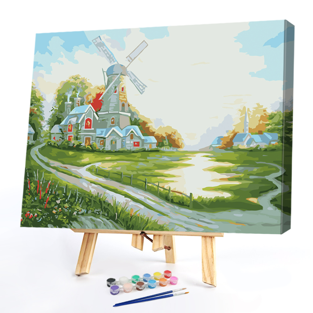 

40x50cm - Paint By Numbers Beautiful House, 501 Original