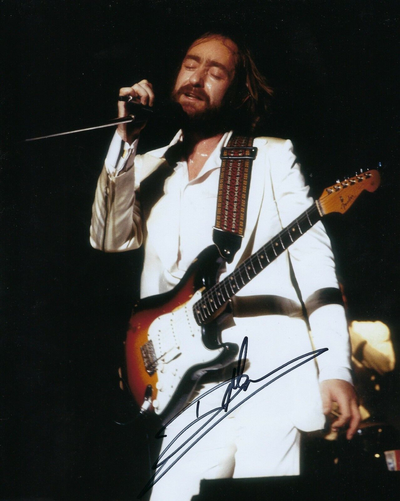 GFA Traffic Guitarist * DAVE MASON * Signed Autographed 8x10 Photo Poster painting PROOF D3 COA