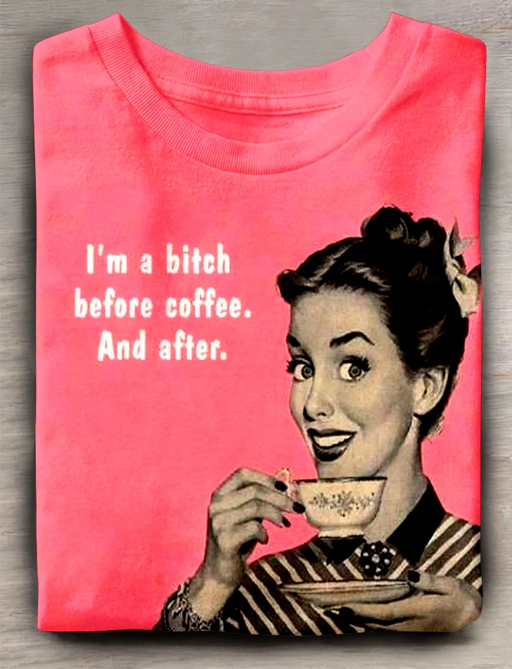 Eagerlys  I'm A Bitch T-shirt Eagerlys