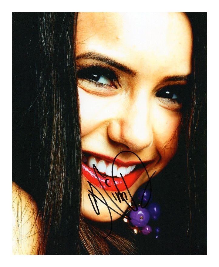 NINA DOBREV AUTOGRAPHED SIGNED A4 PP POSTER Photo Poster painting PRINT