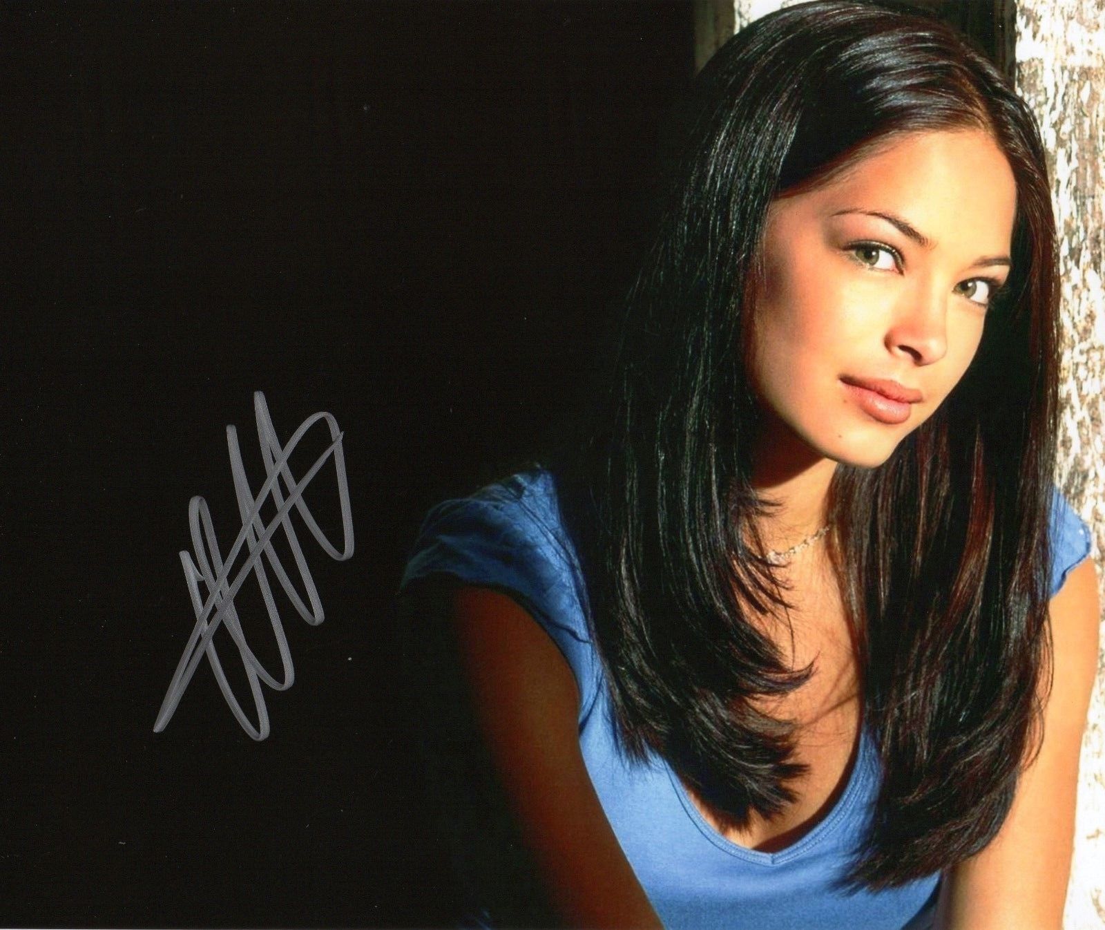 KRISTIN KREUK AUTOGRAPHED SIGNED A4 PP POSTER Photo Poster painting PRINT 10