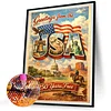 Diamond Painting -5D Full Round Drill 250th Anniversary of USA