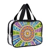 DIY Mandala Diamant Kunst Strass Make-up Tasche Transparent PVC Aufbewahrungspack Geschenk