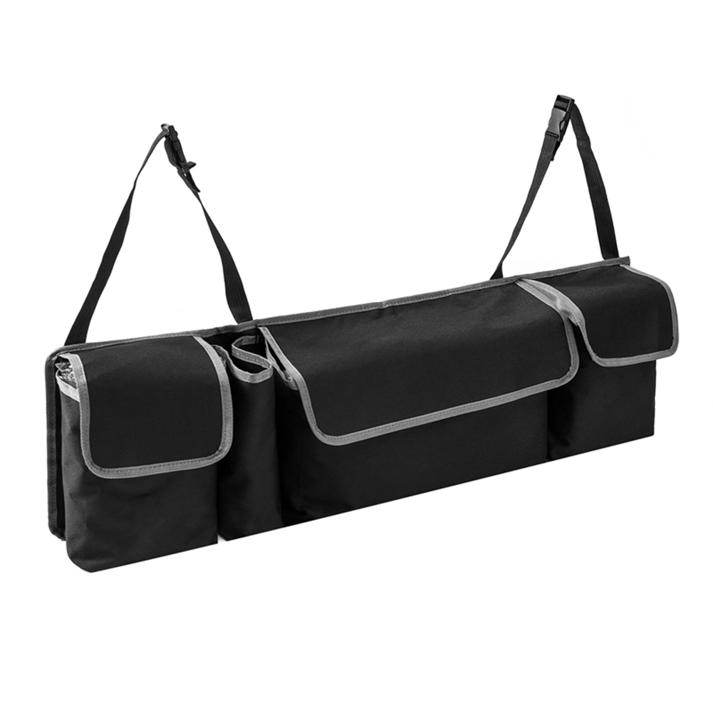 

Car Rear Seat Back Organizer 4 Pockets Trunk Storage Bag Auto Accessories, 501 Original