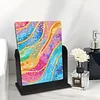 DIY Diamonds Painting Special Shaped Crystal Drill Crafts Mirror Desk Ornament Decor Kit