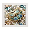 5D DIY Partial Special Shaped Drill Butterfly Diamond Painting With Frame Kit Decor 19.2x19.2cm