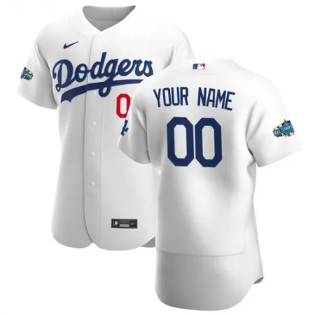 Men's Los Angeles Dodgers Customized Stitched MLB Jersey FTEA