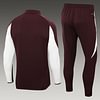 Joyfball 2024/2025 Bayern Munich Half-Pull Training Suit Purple Football Shirt 1:1 Thai Quality